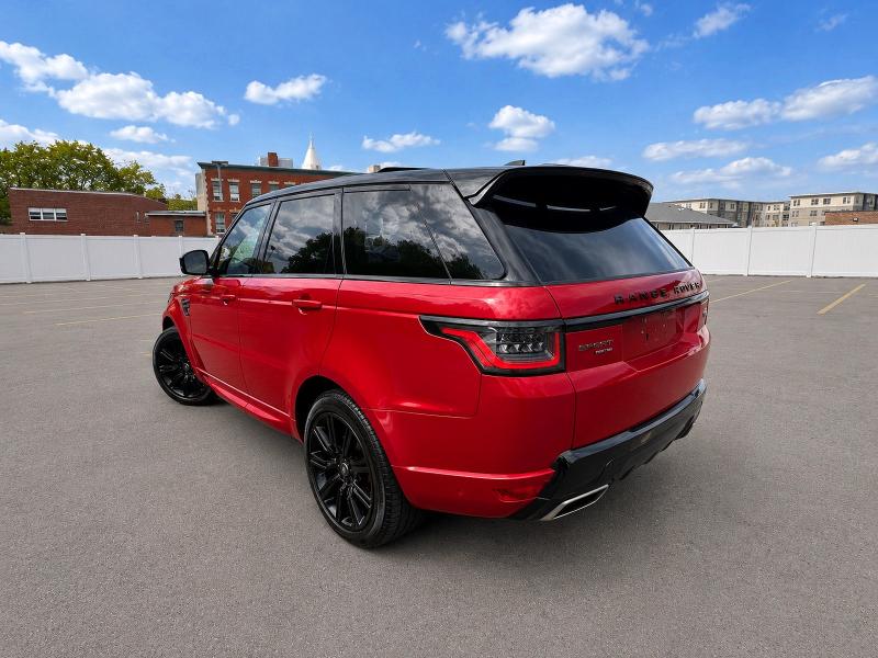 2020 Land rover Range rover sport VIN SALWR2SE5LA730398 COPART salvage auction — Normal Wear, ME - CERTIFICATE OF TITLE (P), sold $37,900 on 2026-06-01 (photo 3)