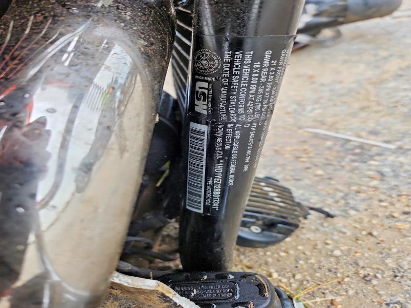 2024 Harley-davidson All other VIN 1HD1YEZ12RB017341 COPART salvage auction — ALL OVER, TX - SALVAGE VEHICLE TITLE (P), sold $4,250 on 2026-07-02 (photo 9)