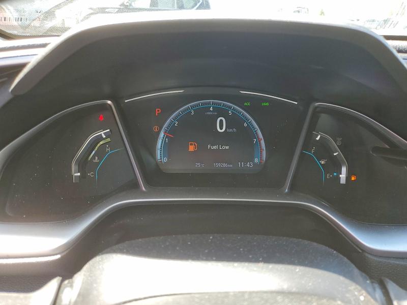2020 Honda Civic VIN 2HGFC2F79LH014028 COPART salvage auction — NORMAL WEAR, On - Permit No Brand - Unfit (P), sold $11,700 on 2026-07-03 (photo 9)