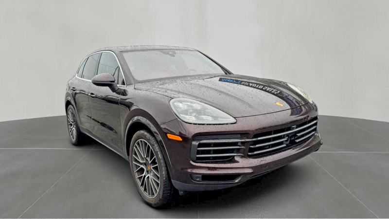 2021 Porsche Cayenne VIN WP1AA2AY2MDA03187 COPART salvage auction — Normal Wear, MT - CERTIFICATE OF TITLE (P), sold $20,900 on 2026-06-26 (photo 1)