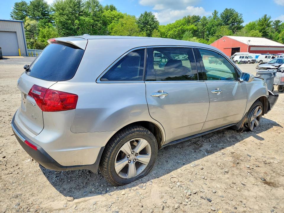 2011 Acura Mdx VIN 2HNYD2H64BH543856 COPART salvage auction — FRONT END, Ma - Cert Of Title-Reconstrctd Coll, sold $325 on 2026-08-03 (photo 3)