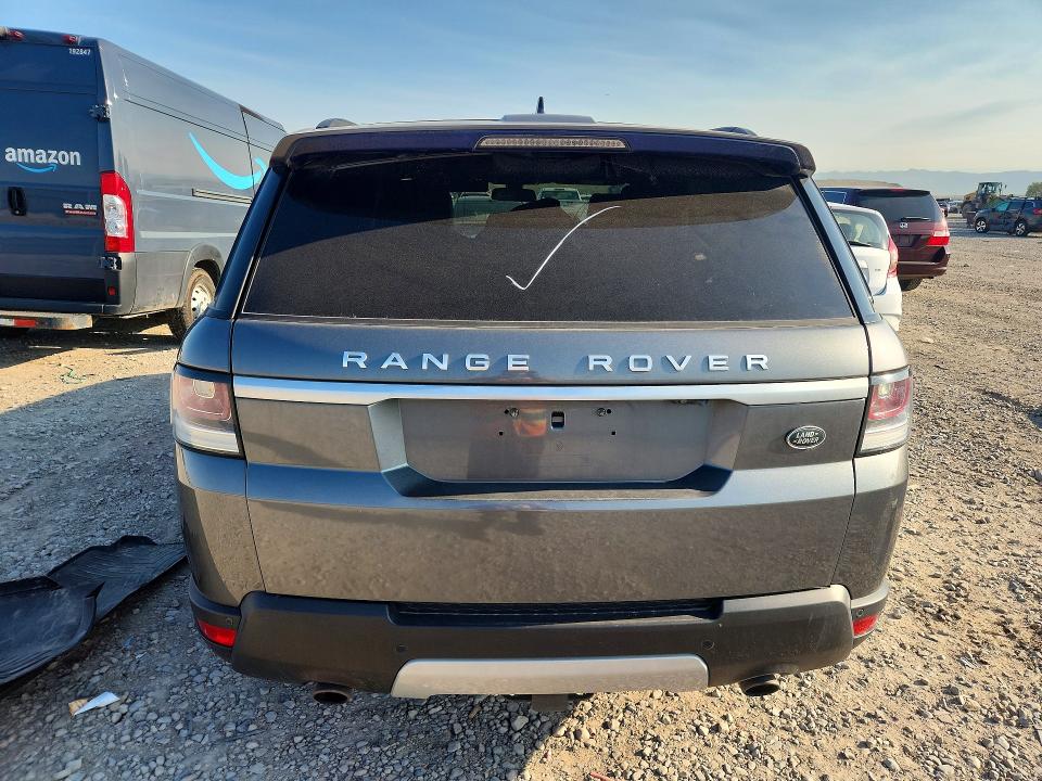 2016 Land rover Rangerover VIN SALWR2VF2GA636523 COPART salvage auction — MINOR DENT/SCRATCHES, Ut - Certificate Of Title, sold $4,300 on 2026-07-27 (photo 6)