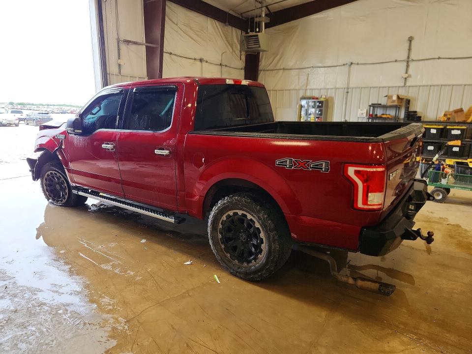 2016 Ford F150 VIN 1FTEW1EF9GFA95608 COPART salvage auction — FRONT END, Tx - Certificate Of Title, sold $5,300 on 2026-07-02 (photo 2)