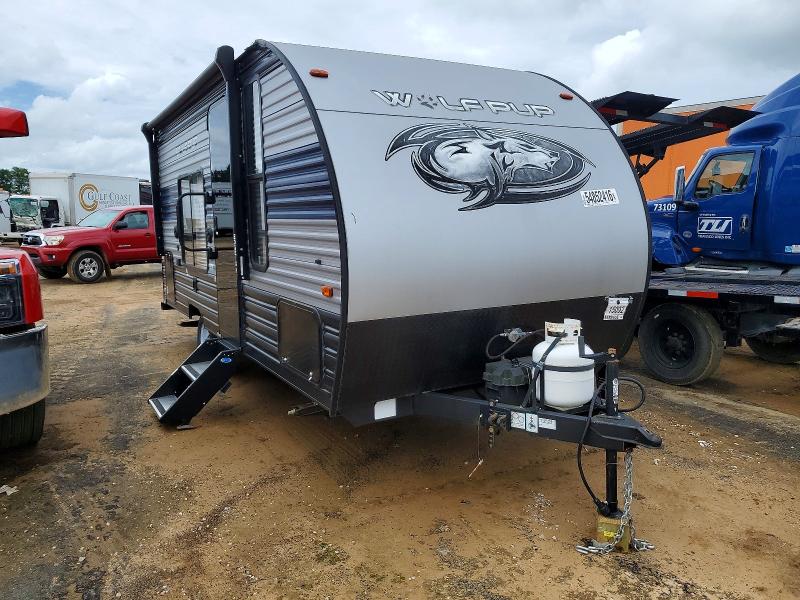 2021 Foresriver Wolf pup VIN 5ZT2CKEC1MY012369 COPART salvage auction — SIDE, ST, sold $3,850 on 2026-07-09 (photo 1)