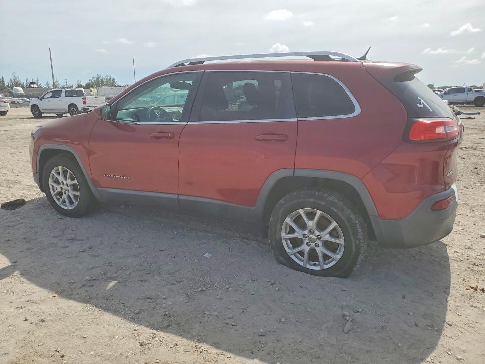 2015 Jeep Cherokee VIN 1C4PJMCB3FW739076 COPART salvage auction — FRONT END, Fl - Certificate Of Title, sold $1,050 on 2026-07-09 (photo 2)