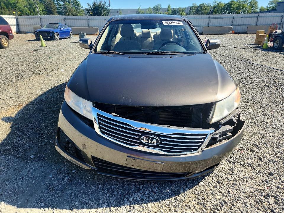2010 Kia Optima VIN KNAGG4A84A5423588 COPART salvage auction — FRONT END, Sc - Cert Of Title-Salvage, sold $625 on 2026-07-20 (photo 5)
