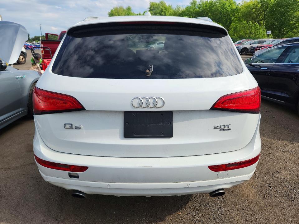 2014 Audi Q5 VIN WA1LFAFP4EA004487 COPART salvage auction — FRONT END, Ma - Certificate Of Title, sold $2,150 on 2026-07-21 (photo 6)