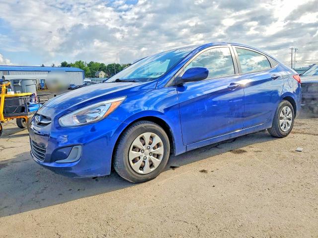 2016 Hyun Accent VIN KMHCT4AEXGU972936 COPART salvage auction — MINOR DENT/SCRATCHES, CT, sold $1,850 on 2026-08-21 (photo 1)