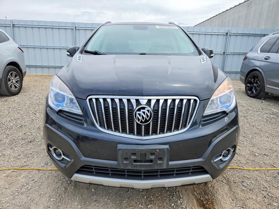 2016 Buick Encore VIN KL4CJ2SM7GB597825 COPART salvage auction — HAIL, Ia - Cert Of Title-Salvage Title, sold $2,400 on 2026-07-08 (photo 5)