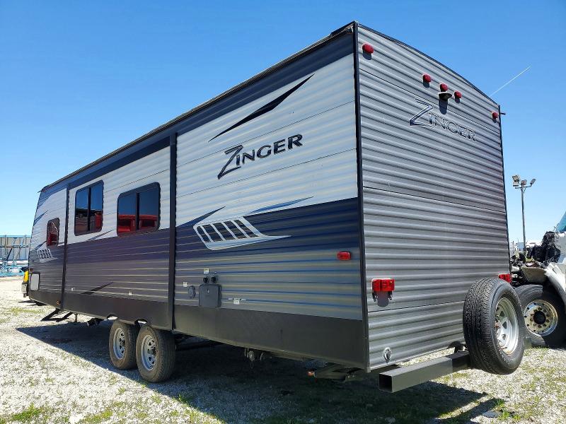 2019 Keystone Zinger VIN 4YDT28029KS370696 COPART salvage auction — MINOR DENT/SCRATCHES, IN - CERTIFICATE OF ORIGIN (P), sold $8,100 on 2026-07-27 (photo 3)