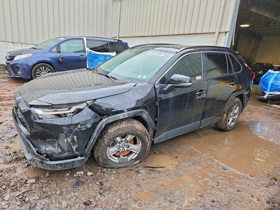2023 Toyota Rav4 VIN 2T3P1RFV7PC368590 COPART salvage auction — FRONT END, In - Certificate Of Title, sold $11,500 on 2026-07-30 (photo 1)