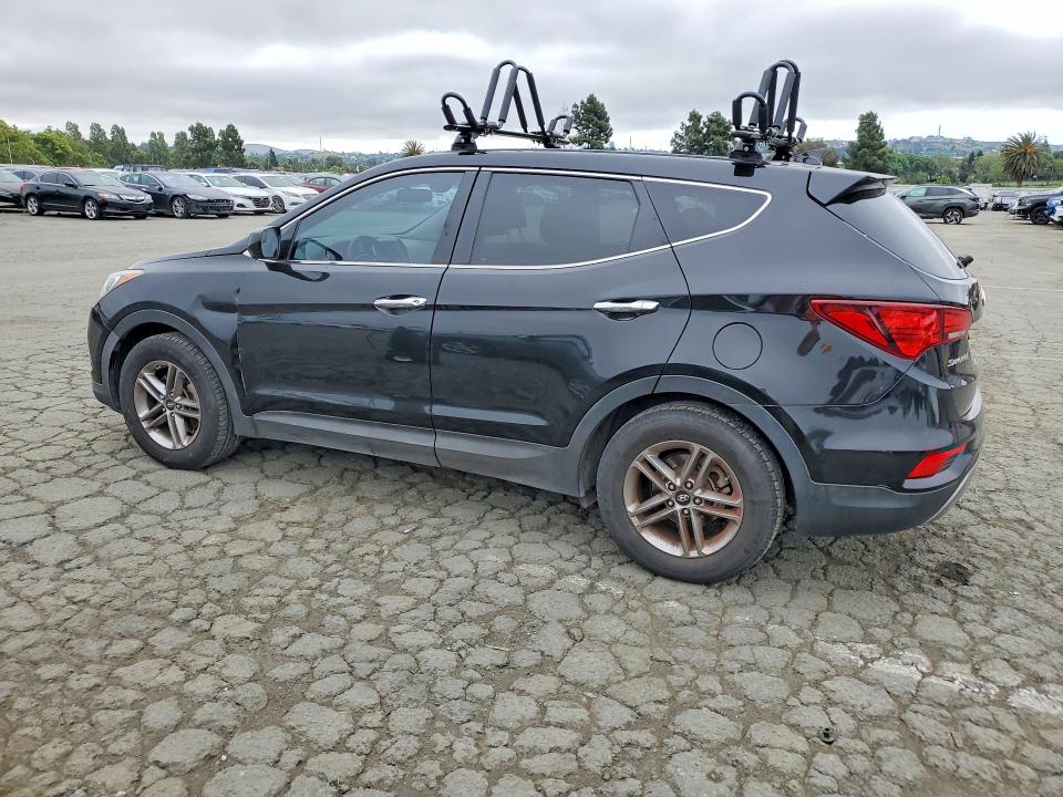 2017 Hyundai Santa fe VIN 5XYZTDLB7HG444193 COPART salvage auction — MINOR DENT/SCRATCHES, Fl - Dis/Dlr/Exp Only Clean Title, sold $3,400 on 2026-07-17 (photo 2)