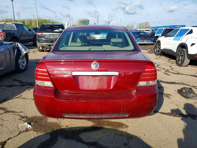 2005 Mercury Montego VIN 1MEFM40135G612916 COPART salvage auction — FRONT END, CT, sold $425 on 2026-07-10 (photo 6)