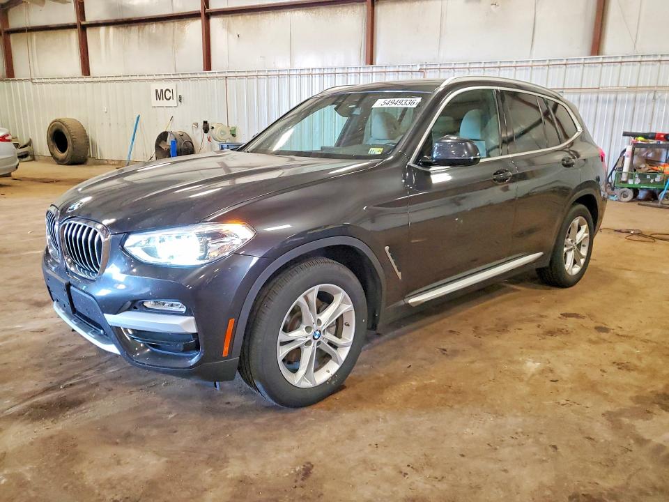 2019 BMW X3 VIN 5UXTR9C51KLE17872 COPART salvage auction — FRONT END, Mi - Certificate Of Title, sold $10,600 on 2026-07-10 (photo 1)
