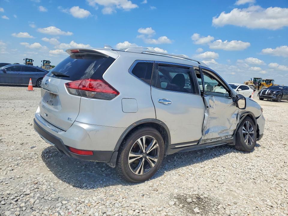 2017 Nissan Rogue VIN JN8AT2MT4HW390917 COPART salvage auction — SIDE, Tx - Salvage Vehicle Title, sold $750 on 2026-07-16 (photo 3)