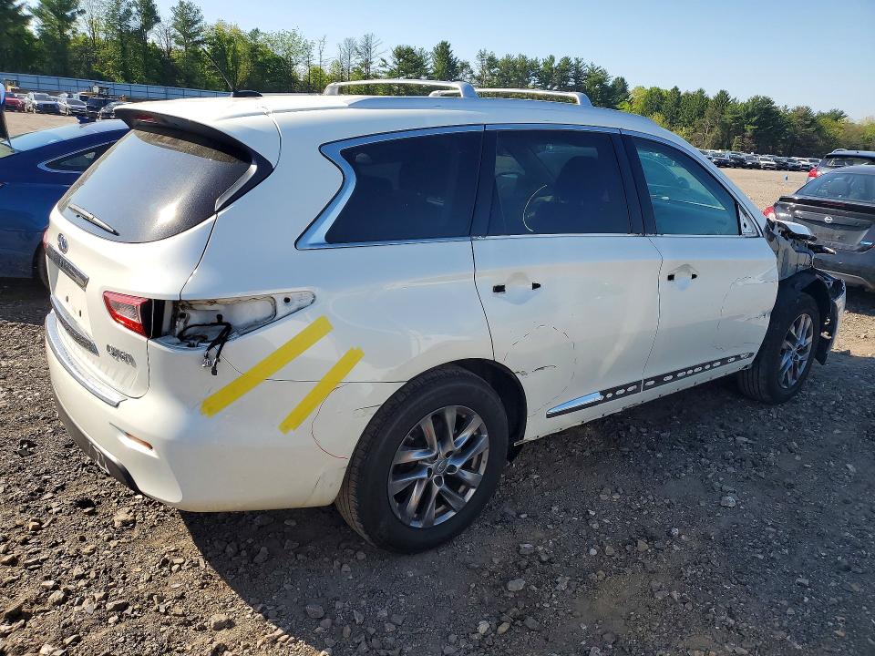 2015 Infiniti Qx60 VIN 5N1AL0MM8FC550557 COPART salvage auction — FRONT END, Md - Cert Of Salvage > 75% Damage, sold $525 on 2026-08-03 (photo 3)