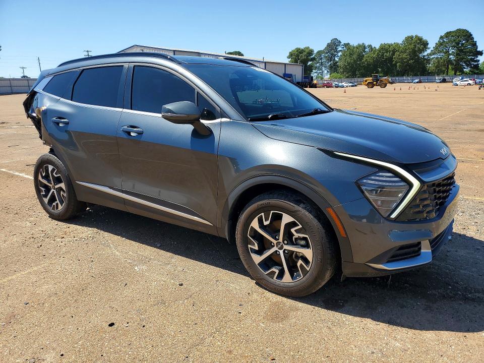 2024 Kia Sportage VIN KNDPVCDGXR7155586 COPART salvage auction — REAR END, Tx - Salvage Vehicle Title, sold $8,600 on 2026-07-04 (photo 4)