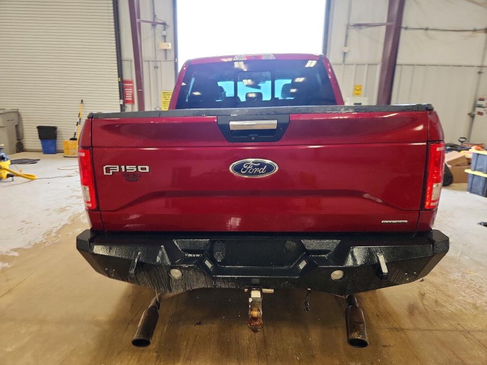 2016 Ford F150 VIN 1FTEW1EF9GFA95608 COPART salvage auction — FRONT END, Tx - Certificate Of Title, sold $5,300 on 2026-07-02 (photo 6)