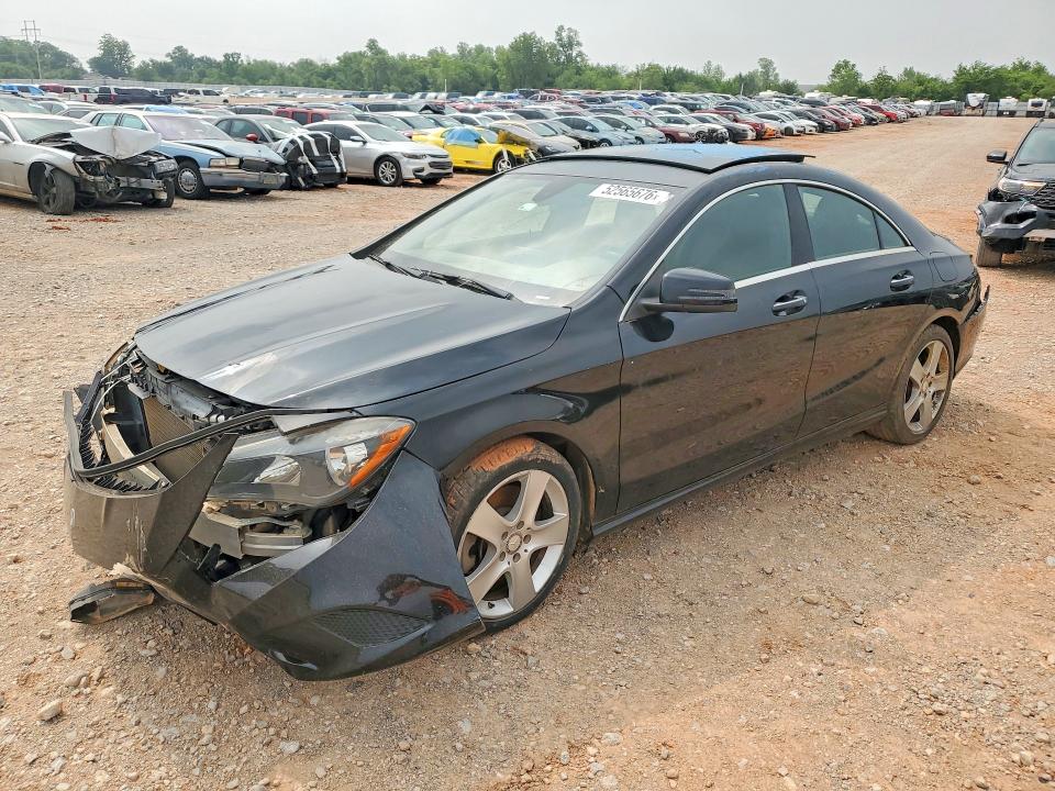 2015 Mercedes-benz Cla-class VIN WDDSJ4EB7FN161633 COPART salvage auction — MECHANICAL, Id - Salvage Certificate Of Title, sold $1,850 on 2026-07-28 (photo 1)