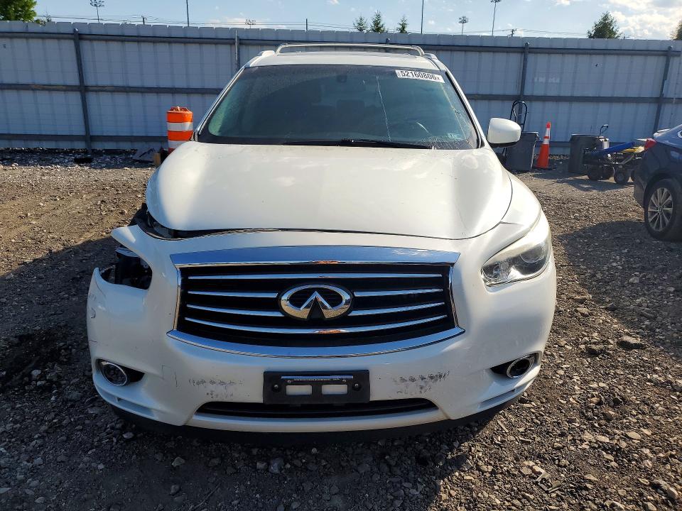 2015 Infiniti Qx60 VIN 5N1AL0MM8FC550557 COPART salvage auction — FRONT END, Md - Cert Of Salvage > 75% Damage, sold $525 on 2026-08-03 (photo 5)