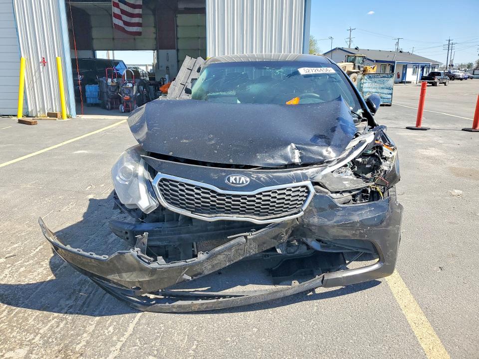 2014 Kia Forte VIN KNAFK4A64E5156743 COPART salvage auction — FRONT END, ID - SALVAGE CERTIFICATE OF TITLE, sold $90 on 2026-07-09 (photo 5)