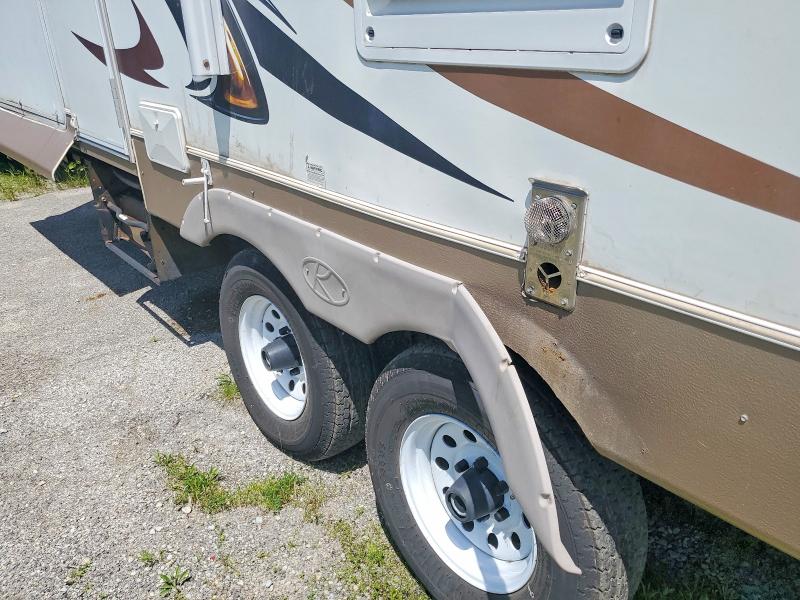 2010 Keystone rv Trailers VIN 4YDT31125A1532993 COPART salvage auction — HAIL, IN - CERTIFICATE OF TITLE, sold $90 on 2026-07-28 (photo 9)