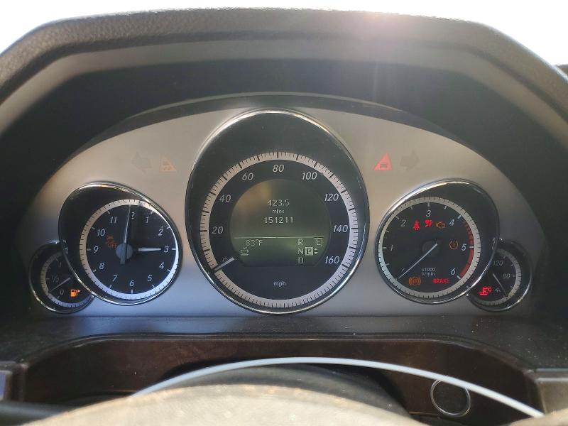 2011 Mercedes-benz E-class VIN WDDHF2EBXBA451057 COPART salvage auction — MINOR DENT/SCRATCHES, Nc - Certificate Of Title (P), sold $3,750 on 2026-07-29 (photo 9)
