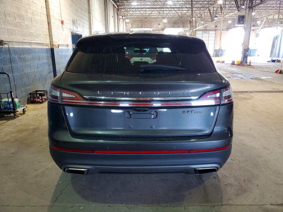 2019 Lincoln Nautilus VIN 2LMPJ8LP2KBL18352 COPART salvage auction — FRONT END, Il - Salvage Certificate, sold $3,000 on 2026-07-03 (photo 6)