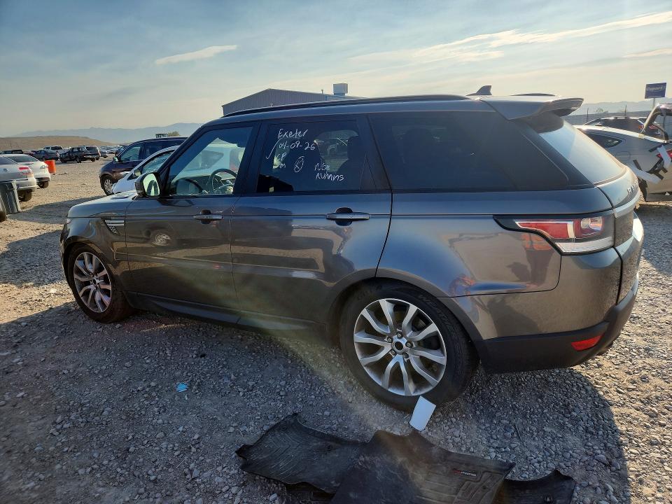 2016 Land rover Rangerover VIN SALWR2VF2GA636523 COPART salvage auction — MINOR DENT/SCRATCHES, Ut - Certificate Of Title, sold $4,300 on 2026-07-27 (photo 2)