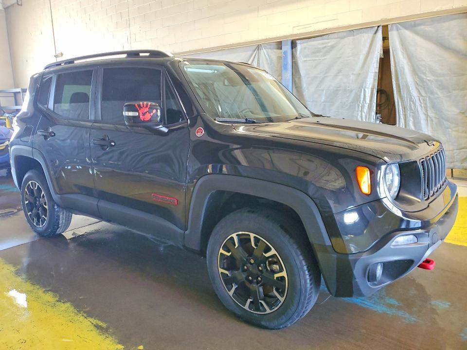 2023 Jeep Renegade VIN ZACNJDC16PPP30138 COPART salvage auction — FRONT END, In - Certificate Of Title, sold $8,400 on 2026-07-02 (photo 4)