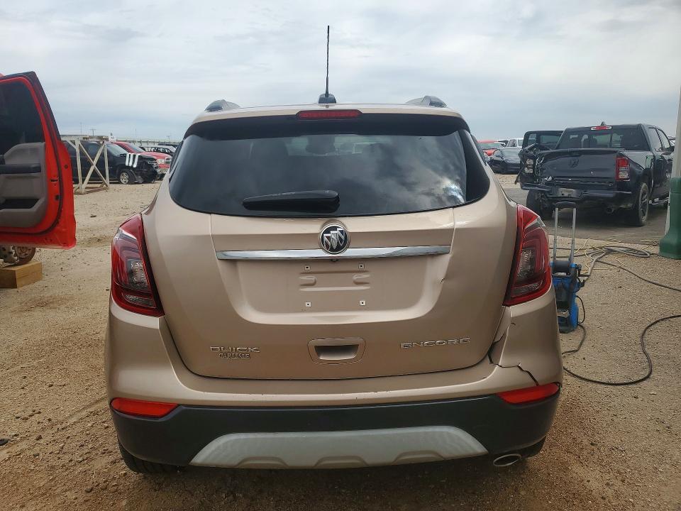 2018 Buick Encore VIN KL4CJASB4JB582909 COPART salvage auction — MINOR DENT/SCRATCHES, Tx - Certificate Of Title, sold $650 on 2026-07-07 (photo 6)