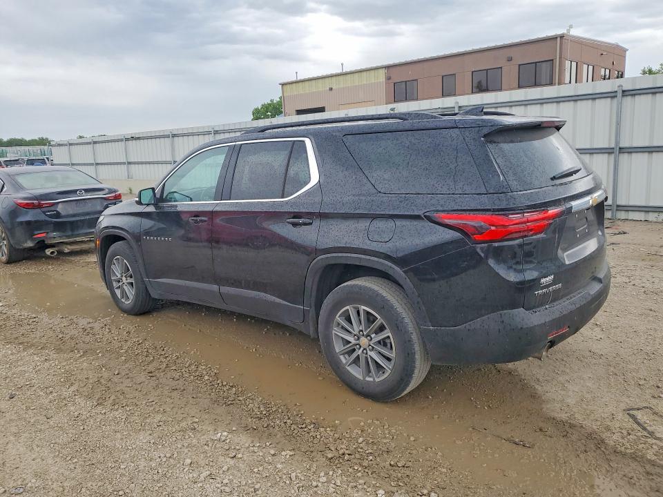 2022 Chevrolet Traverse VIN 1GNERGKW7NJ163808 COPART salvage auction — HAIL, Ks - Cert Of Title-Salvage, sold $12,700 on 2026-07-02 (photo 2)