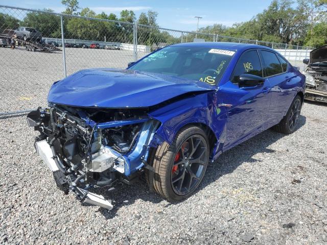2023 Acura Tlx VIN 19UUB7F93PA000350 COPART salvage auction — FRONT END, FL - , sold $13,400 on 2023-08-01 (photo 1)