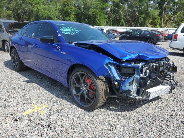 2023 Acura Tlx VIN 19UUB7F93PA000350 COPART salvage auction — FRONT END, FL - , sold $13,400 on 2023-08-01 (photo 4)