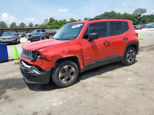 2017 Jeep Renegade VIN ZACCJAAB1HPF15479 COPART salvage auction — FRONT END, Ms - Cert Of Title-Salvaged, sold $1,350 on 2026-07-31 (photo 1)