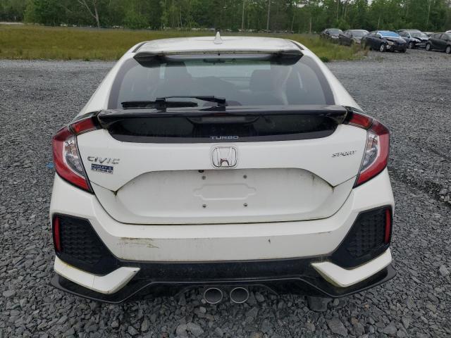 2018 Honda Civic VIN SHHFK7G45JU307638 COPART salvage auction — FRONT END, Ns - Salvage Title, sold $900 on 2026-07-23 (photo 6)