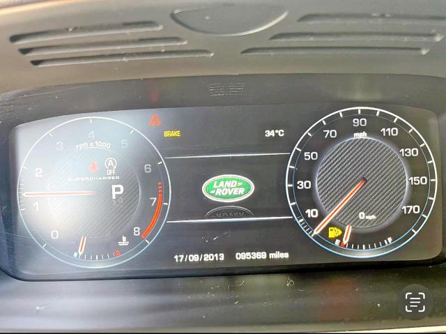 2014 Land rover RANGE ROVER VIN SALGS2TF6EA155229 COPART salvage auction — Water/Flood, Other, sold $19,200 on 2025-07-15 (photo 8)