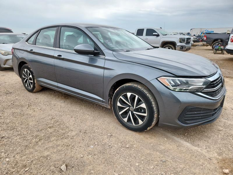 2022 Volkswagen Jetta VIN 3VWCM7BU7NM022122 COPART salvage auction — HAIL, Tx - Certificate Of Title, sold $2,900 on 2026-07-01 (photo 4)