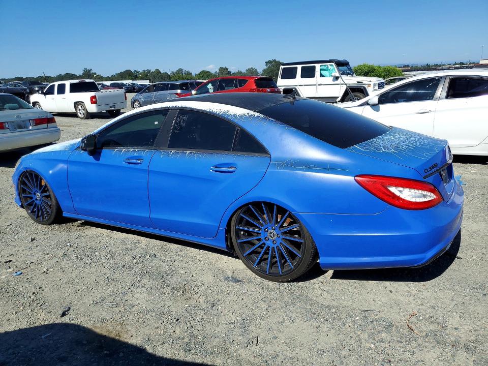 2013 Mercedes-benz Cls-class VIN WDDLJ9BB4DA084309 COPART salvage auction — FRONT END, Ca - Dis/Dlr/Exp Only Clean Title, sold $3,900 on 2026-08-05 (photo 2)