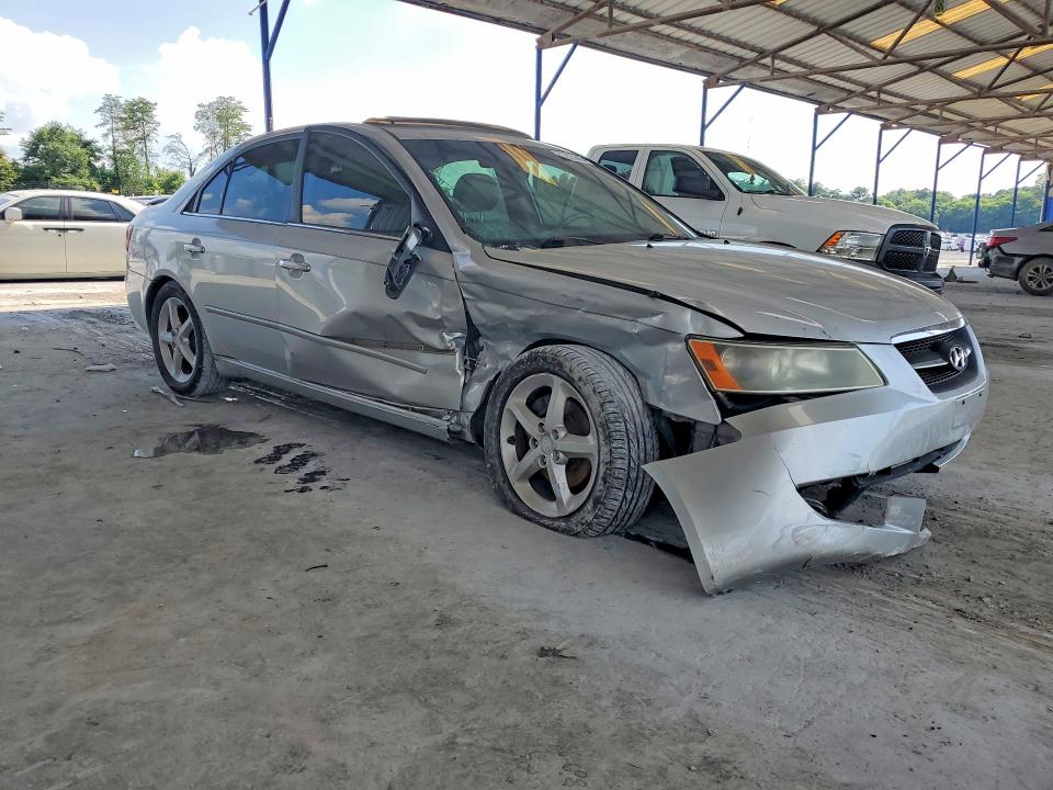 2007 Hyundai Sonata VIN 5NPEU46FX7H283226 COPART salvage auction — FRONT END, GA - CERT OF TITLE-SALVAGE (P), sold $375 on 2026-07-02 (photo 4)