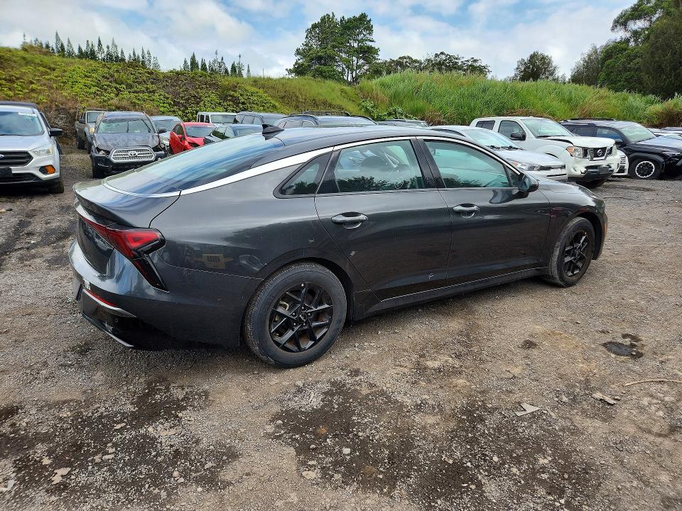 2025 Kia K5 VIN KNAG24J72S5358215 COPART salvage auction — SIDE, Hi - Certificate Of Title, sold $6,400 on 2026-07-06 (photo 3)