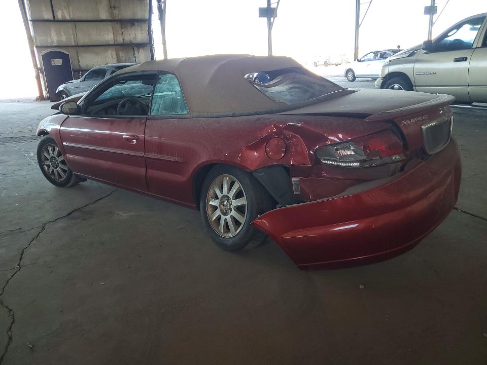 2004 Chrysler Sebring VIN 1C3EL75R14N269120 COPART salvage auction — FRONT END, Az - Certificate Of Title, sold $475 on 2026-07-20 (photo 2)
