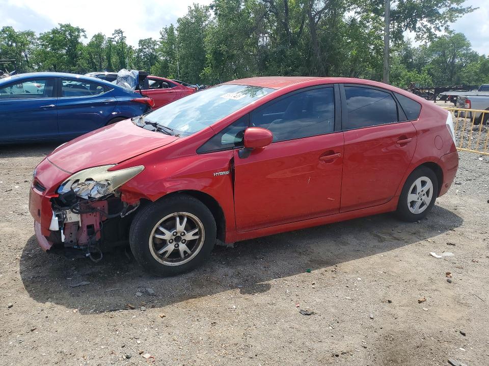 2011 Toyota Prius VIN JTDKN3DU3B0283859 COPART salvage auction — FRONT END, Md - Certificate Of Title, sold $400 on 2026-07-21 (photo 1)