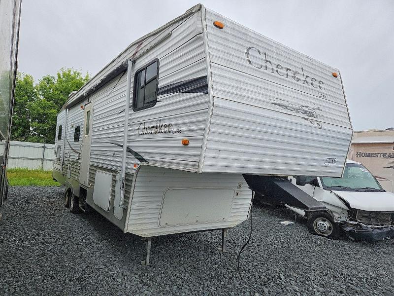 2008 Forest river cherokee Recreation VIN 4X4FCKD278X106161 COPART salvage auction — NORMAL WEAR, MI - CERT OF TITLE-REBUILT SALVAGE, sold $700 on 2026-07-28 (photo 1)
