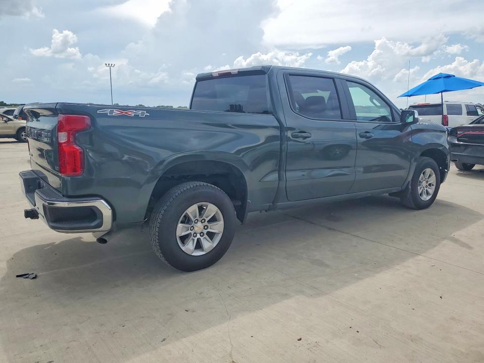 2025 Chevrolet Silverado VIN 1GCUKDED8SZ171415 COPART salvage auction — MINOR DENT/SCRATCHES, Tx - Cert Of Title-Rebuilt Salvage (P), sold $28,400 on 2026-07-14 (photo 3)