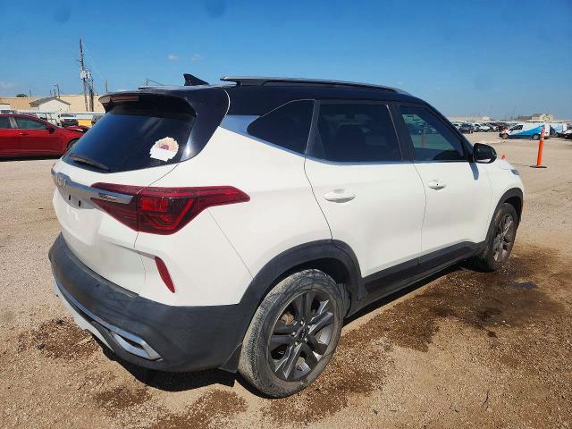 2023 Kia Seltos VIN KNDEU2AA9P7395150 COPART salvage auction — NORMAL WEAR, Tx - Certificate Of Title, sold $13,000 on 2026-07-16 (photo 3)