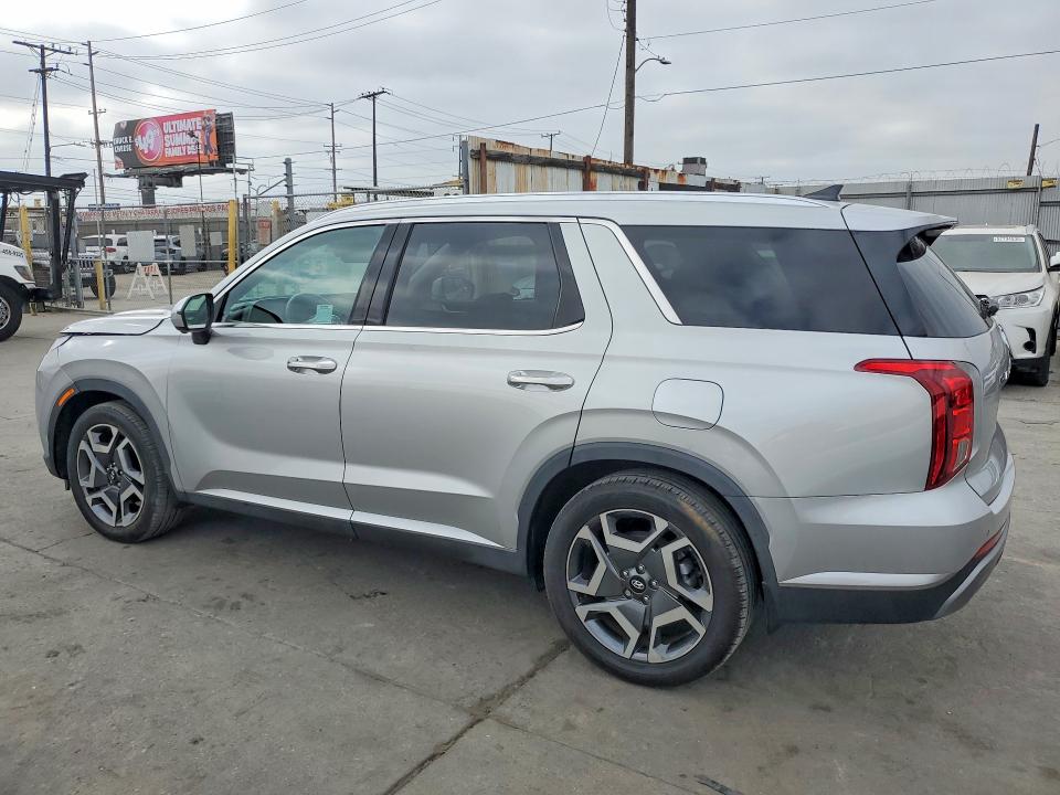 2023 Hyundai Palisade VIN KM8R44GE0PU566808 COPART salvage auction — FRONT END, Ca - Salvage Certificate (P), sold $11,500 on 2026-08-01 (photo 2)