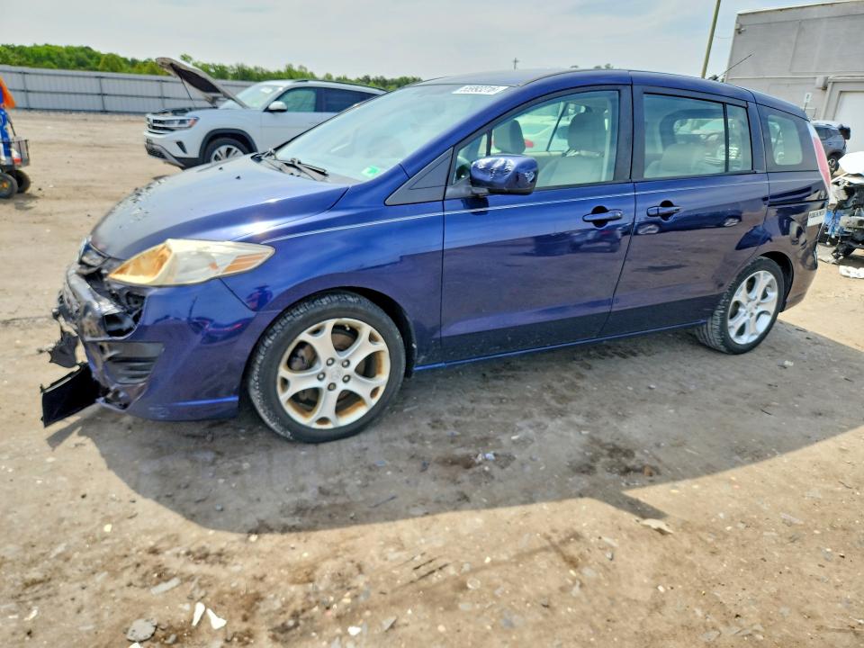 2010 Mazda 5 VIN JM1CR2W3XA0373032 COPART salvage auction — FRONT END, Va - Cert Of Title - Salvage, sold $300 on 2026-07-22 (photo 1)