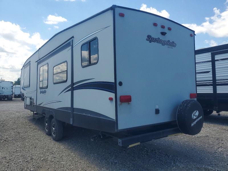 2018 Kyrv VIN 4YDF30029J3103630 COPART salvage auction — HAIL, IA - CERTIFICATE OF TITLE, sold $11,600 on 2026-08-11 (photo 3)