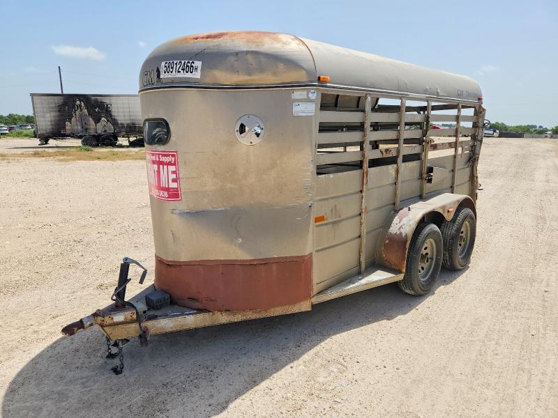 2006 Cm trailer VIN 49TSB142661081680 COPART salvage auction — FRONT END, TX - SALVAGE VEHICLE TITLE (P), sold $625 on 2026-07-09 (photo 2)